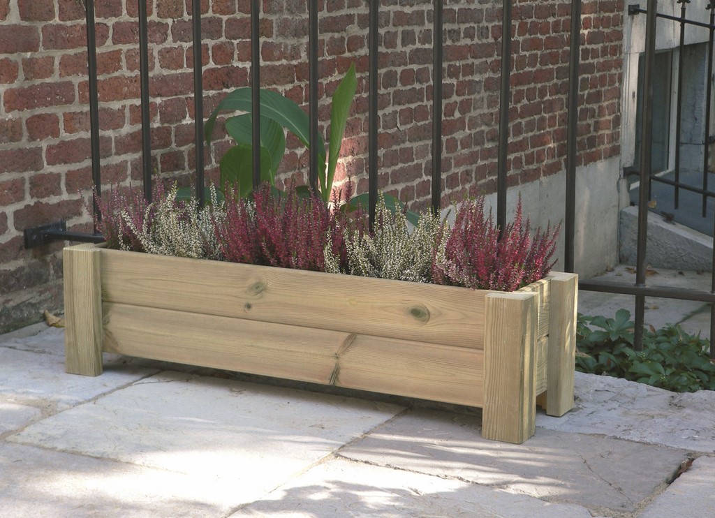 Bac à fleur "MEXICO" 60 x 25 x 23cm (L x l x H)