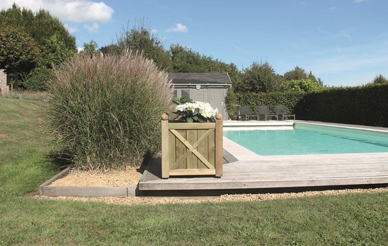 Bac à fleur "OPALE" 56 x 56 x 57cm