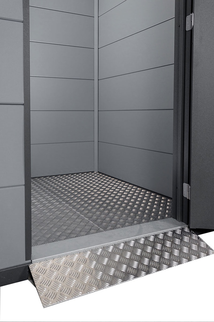 Parois de finition intérieures ELEGANTO acier Galvanisé Laqué (Kit) (210x210)