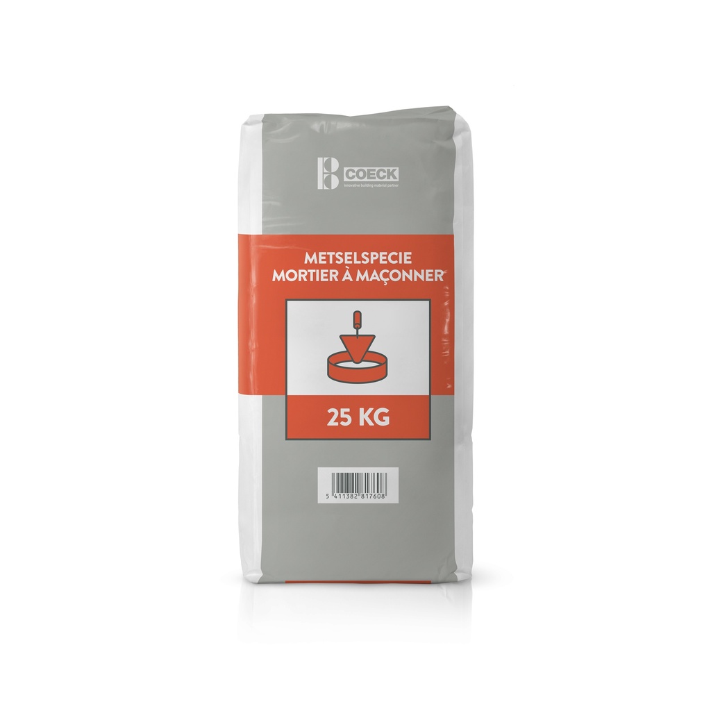 Mortier à maçonner 25kg (prêt à l'emploi)