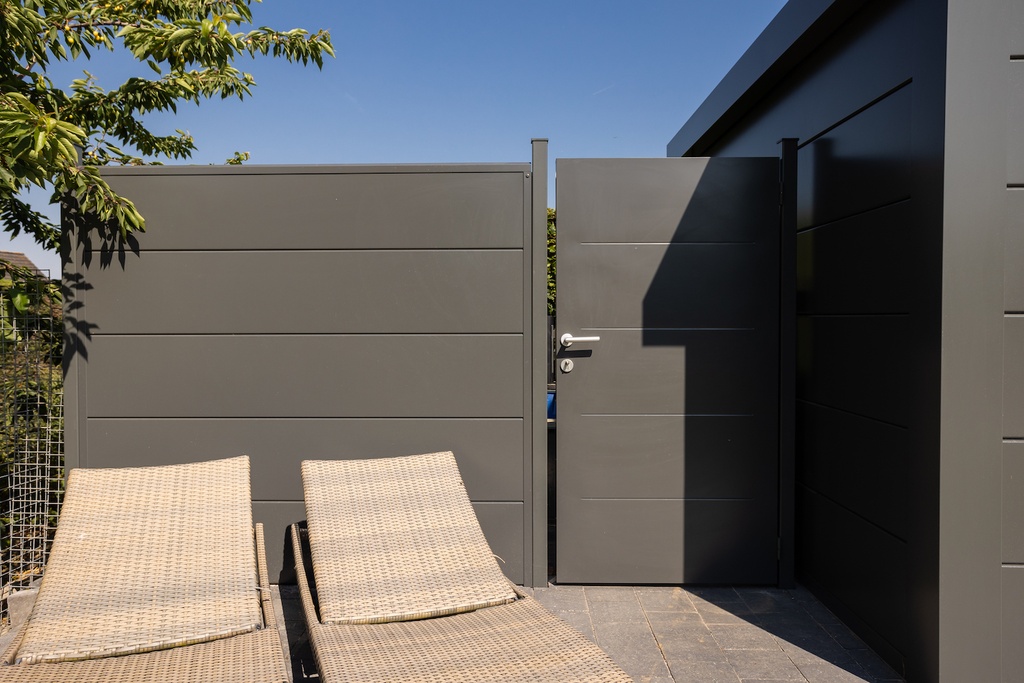 [porcla5h] Portail pour Cloture CLASSICO Anthracite (5H (168cm))