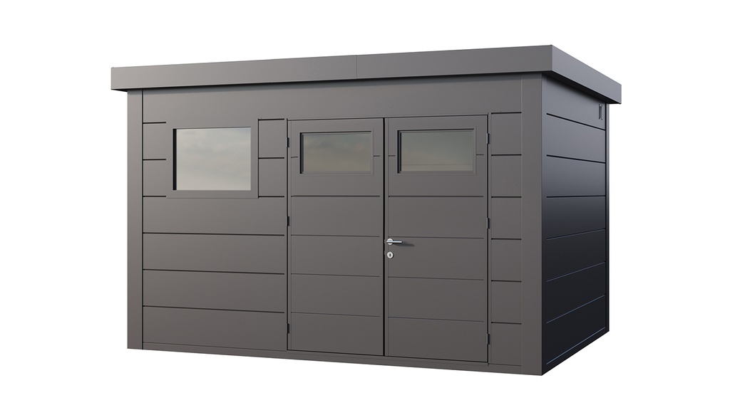 Chalet CLASSICO 3930 Plus+ (3m90 x 3m00) Haut. 2m60 (Sans montage, Sans plancher , Sans parois int., Sans kit Electricité, Blanc)