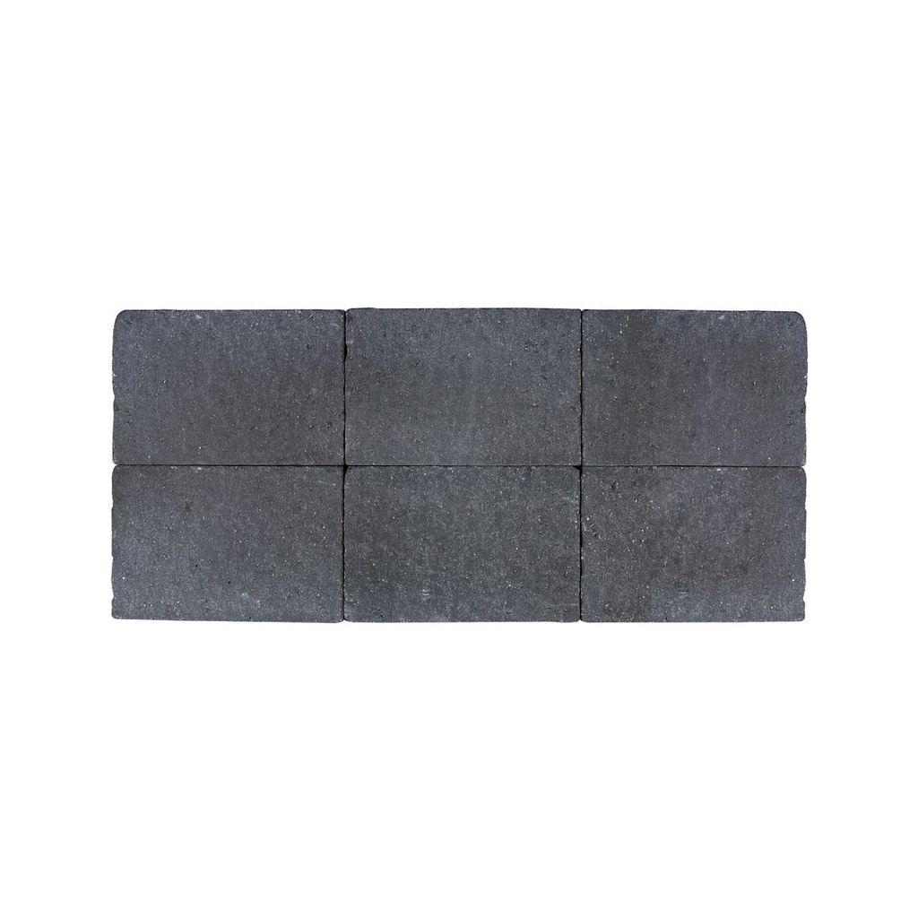 Pavé Coeck In-Line Tambouriné 20x30x6 Noir (€/m²)