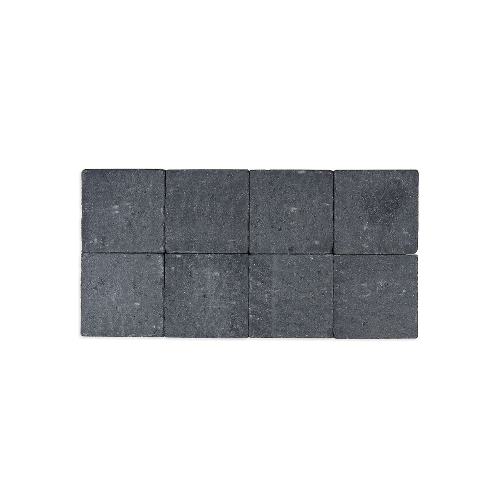 [pavcoeinlin20206noi] Pavé Coeck In-Line Tambouriné 20x20x6 cm Noir (€/m²)