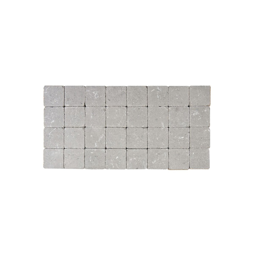 Pavé Coeck Tambouriné 10x10x6 cm Gris (€/m²)