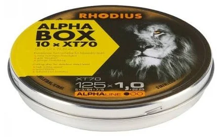 [4011890063194] Disque Rhodius Alpha Box 10xXT70