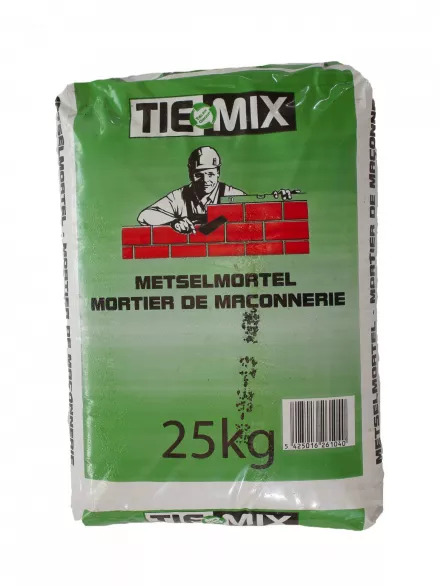 Mortier préparé 25kg (Sac plastique)