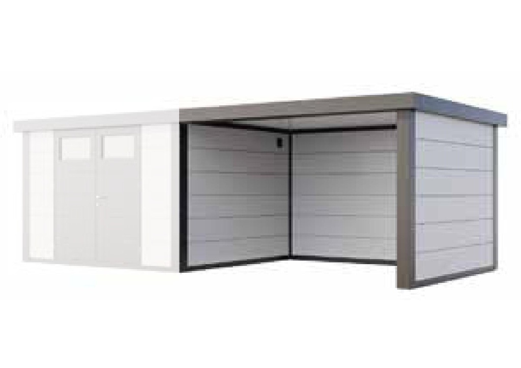 Option Lounge LARGE Fermé 344x298cm (pour chalet 3030 - 3330) (Sans montage)