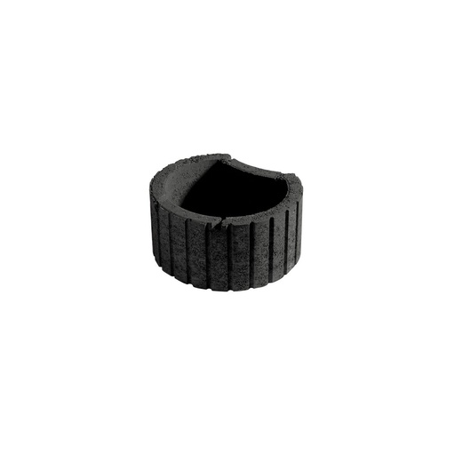 [bacflelunant] Bac à fleurs béton Lune anthracite 50/42/25 cm