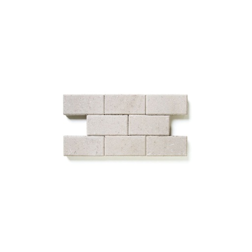 [pav22118gri] PAVE EN BETON 22X11X8 GRIS CHANFR 2/2 EMPILAGE ROLLMOPS *BENOR*