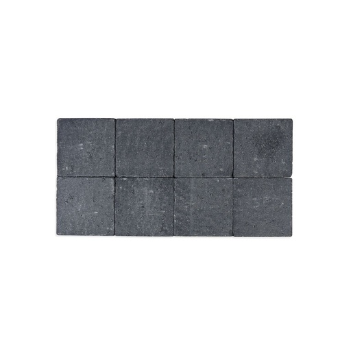 [pavcoenontam20206noi] Pavé Coeck Non-Tambouriné avec Chanfrains 20x20x6 cm Noir (€/m²) 