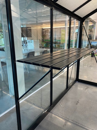 [tabalu] Table de travail ALUMINIUM RAL9005 147,6 x 52cm